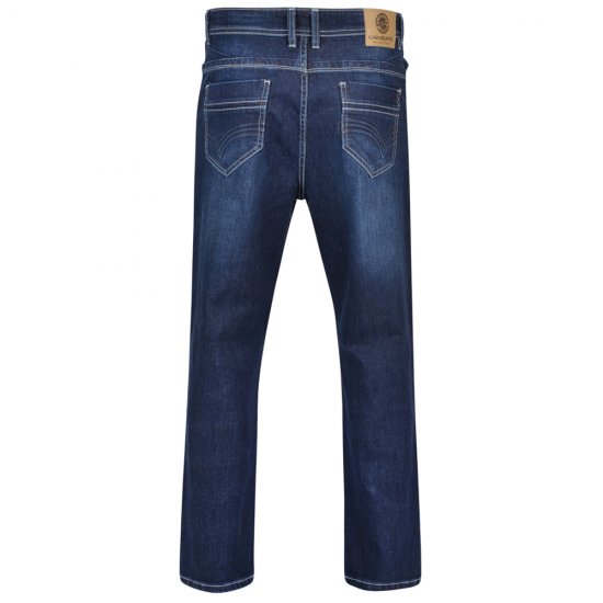 Kam Jeans Alonso Blue Mid Used - Τζιν και παντελόνια - Aνδρικα τζιν παντελόνια μεγάλα μεγέθη