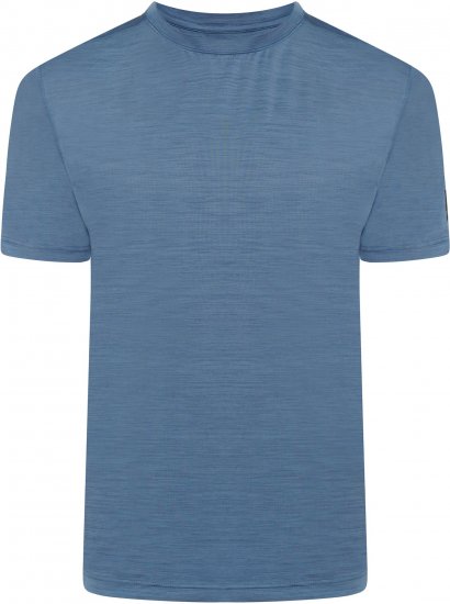 Kam Jeans AP001 XT Active Performance Marl Tee Royal Blue - Μακό μπλουζάκια - Aνδρικά μπλουζεσ μεγάλα μεγέθη