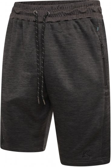 Kam Jeans AP005 Active Performance Marl Shorts Charcoal - Αθλητικές φόρμες/σορτσάκια - Αθλητικές Φόρμες ανδρικεσ μεγάλα μεγέθη