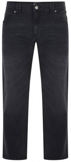 Kam Jeans VIGO Stretchjeans Black Used - Τζιν και παντελόνια - Aνδρικα τζιν παντελόνια μεγάλα μεγέθη
