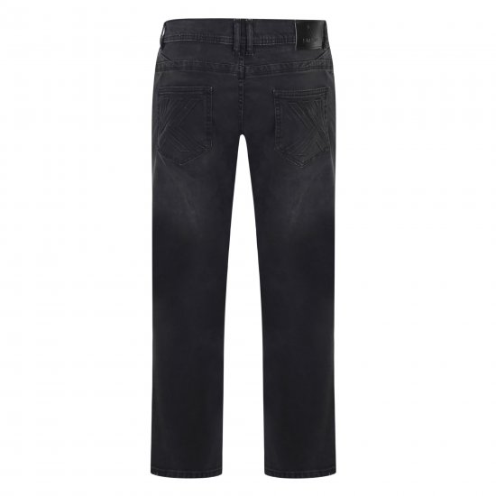 Kam Jeans VIGO Stretchjeans Black Used - Τζιν και παντελόνια - Aνδρικα τζιν παντελόνια μεγάλα μεγέθη