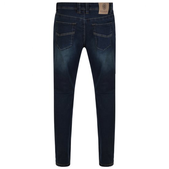 Kam Jeans Vincent Dark Wash - Τζιν και παντελόνια - Aνδρικα τζιν παντελόνια μεγάλα μεγέθη