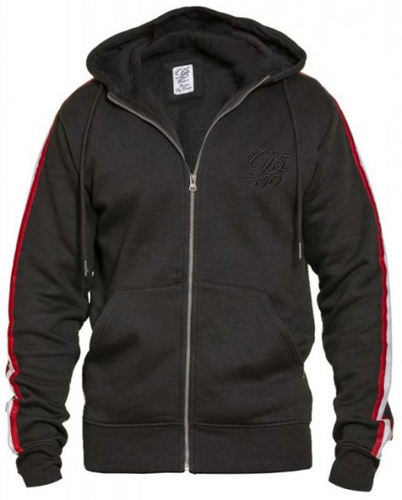 D555 Kentucky Hoodie Black - φούτερ/Φούτερ με κουκούλα - φούτερ/Φούτερ με κουκούλα ανδρικά μεγάλα μεγέθη 