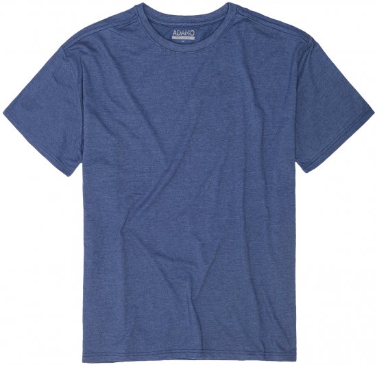 Adamo Kevin Regular fit T-shirt Indigo Blue - Μακό μπλουζάκια - Aνδρικά μπλουζεσ μεγάλα μεγέθη