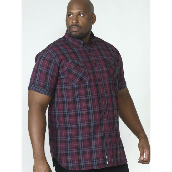 D555 Herbie Short Sleeve Shirt - Πουκάμισα - Aνδρικά πουκαμισα μεγαλα μεγάλα μεγέθη