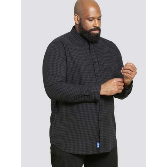 D555 Jared Long Sleeve Shirt - Πουκάμισα - Aνδρικά πουκαμισα μεγαλα μεγάλα μεγέθη