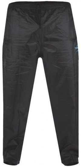 D555 Elba "Packaway" Rain Pants Black - Αθλητικά ρούχα & Outdoor - Aθλητικα ρούχα μεγάλα μεγέθη ανδρικά