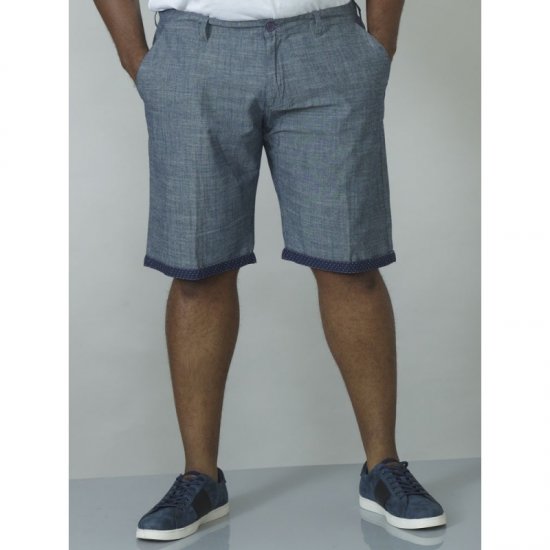 D555 Cliff Shorts Navy - Σορτς - Aνδρικεσ βερμουδεσ μεγαλα μεγάλα μεγέθη