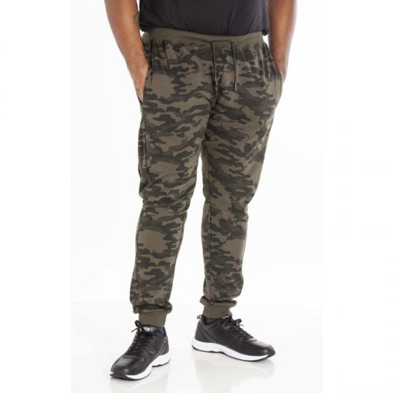 D555 Sutton Sweatpants Camo - Αθλητικές φόρμες/σορτσάκια - Αθλητικές Φόρμες ανδρικεσ μεγάλα μεγέθη