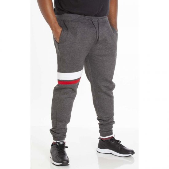 D555 Willis Sweatpants Charcoal - Αθλητικές φόρμες/σορτσάκια - Αθλητικές Φόρμες ανδρικεσ μεγάλα μεγέθη
