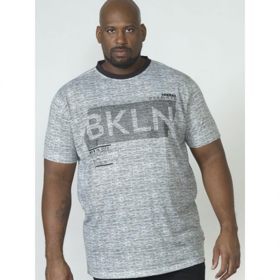 D555 NewYork Brooklyn T-shirt Black - Μακό μπλουζάκια - Aνδρικά μπλουζεσ μεγάλα μεγέθη