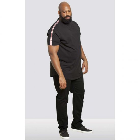 D555 Anderson Couture T-shirt Black - Μακό μπλουζάκια - Aνδρικά μπλουζεσ μεγάλα μεγέθη