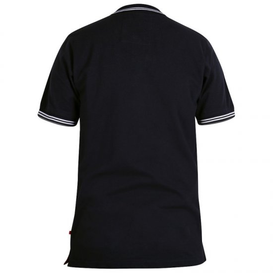D555 Bartley Polo Dark Navy - Πόλο μπλουζάκια - Aνδρικά μπλουζακια πολο μεγάλα μεγέθη