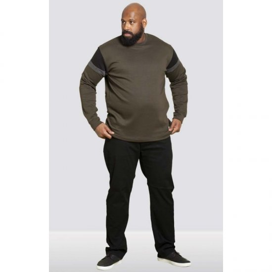 D555 Clermont Sweatshirt Khaki - φούτερ/Φούτερ με κουκούλα - φούτερ/Φούτερ με κουκούλα ανδρικά μεγάλα μεγέθη