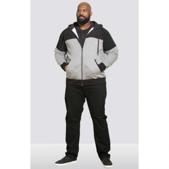 D555 Banbury Hoodie Black - φούτερ/Φούτερ με κουκούλα - φούτερ/Φούτερ με κουκούλα ανδρικά μεγάλα μεγέθη 