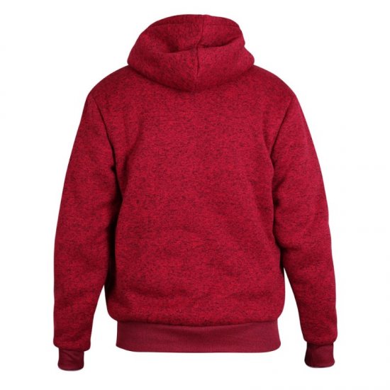 D555 Rylan Hoodie Red - φούτερ/Φούτερ με κουκούλα - φούτερ/Φούτερ με κουκούλα ανδρικά μεγάλα μεγέθη 