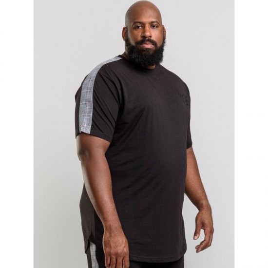 D555 Diaz T-shirt Black - Μακό μπλουζάκια - Aνδρικά μπλουζεσ μεγάλα μεγέθη