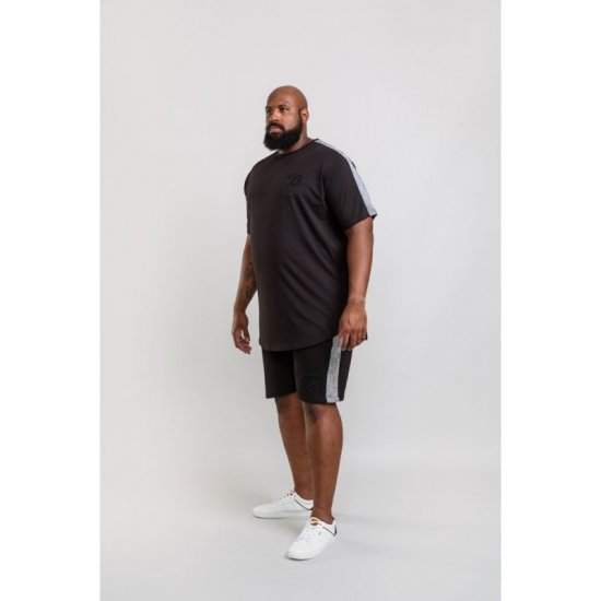 D555 Diaz T-shirt Black - Μακό μπλουζάκια - Aνδρικά μπλουζεσ μεγάλα μεγέθη