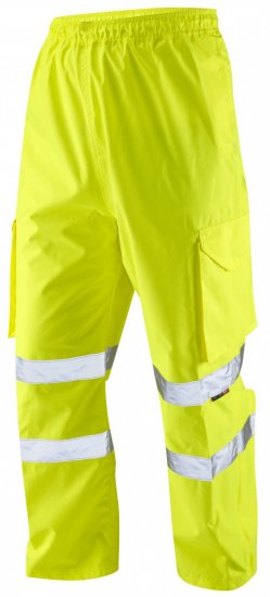 Leo Appledore Cargo Rain pants Hi-Vis Yellow - Ρούχα εργασίας - Aνδρικά ρούχα εργασίας μεγάλα μεγέθη