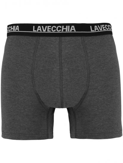 Lavecchia 1020 Boxershorts 3-pack Charcoal - Εσώρουχα/Μαγιό - Aνδρικά Εσώρουχα μεγάλα μεγέθη
