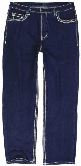Lavecchia 503 Comfort Fit Stretch Jeans Darkblue - Τζιν και παντελόνια - Aνδρικα τζιν παντελόνια μεγάλα μεγέθη