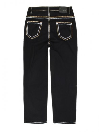 Lavecchia 503 Comfort Fit Stretch Jeans Deep Black - Τζιν και παντελόνια - Aνδρικα τζιν παντελόνια μεγάλα μεγέθη