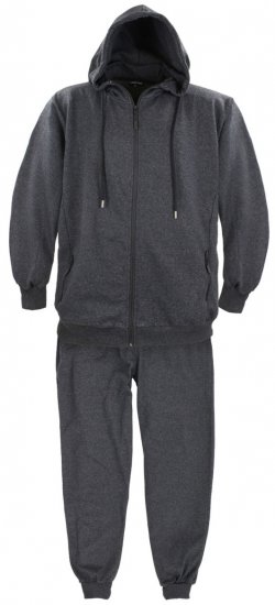 Lavecchia 600 Tracksuit Charcoal - Σετ φόρμεσ - Σετ Ανδρικές Φόρμες μεγάλα μεγέθη 