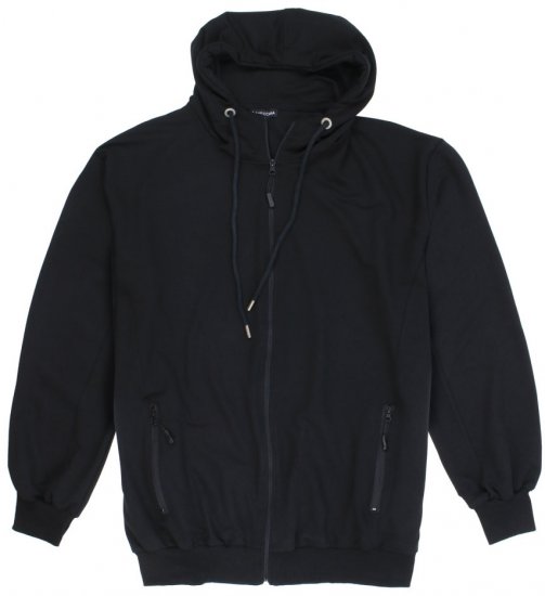 Lavecchia 600 Tracksuit Black - Σετ φόρμεσ - Σετ Ανδρικές Φόρμες μεγάλα μεγέθη 
