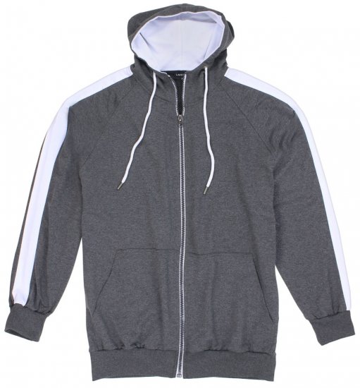 Lavecchia 611 Tracksuit Charcoal - Σετ φόρμεσ - Σετ Ανδρικές Φόρμες μεγάλα μεγέθη 