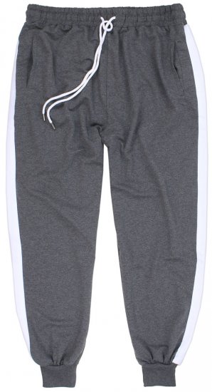 Lavecchia 611 Tracksuit Charcoal - Σετ φόρμεσ - Σετ Ανδρικές Φόρμες μεγάλα μεγέθη 
