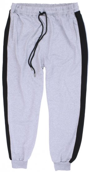 Lavecchia 611 Tracksuit Grey - Σετ φόρμεσ - Σετ Ανδρικές Φόρμες μεγάλα μεγέθη 