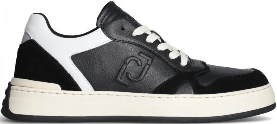 Liu Jo BOY 01 Leather/Suede Sneakers Black - Ανδρικά Παπούτσια 40-52 - 