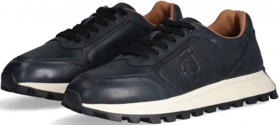 Liu Jo Running 01 Leather Sneakers Blue - Ανδρικά Παπούτσια 40-52 - 