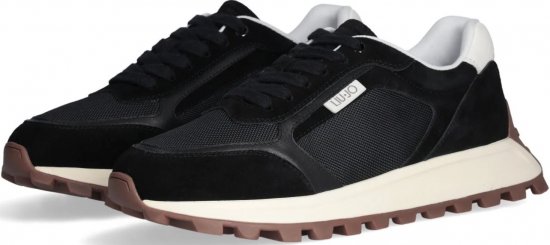 Liu Jo Running 02 Sneakers Black/Off White - Ανδρικά Παπούτσια 40-52 - 