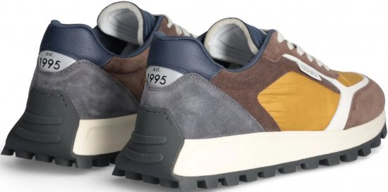 Liu Jo Running 02 Sneakers Brown/Blue/Tan - Ανδρικά Παπούτσια 40-52 - 