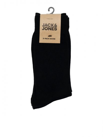 Jack & Jones Basic Κάλτσες από μπαμπού Μαύρο 3-pack - Εσώρουχα/Μαγιό - Aνδρικά Εσώρουχα μεγάλα μεγέθη