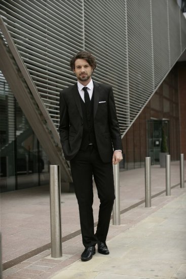 Skopes Madrid Waistcoat Black - Κουστούμια - κοστουμια ανδρικά μεγάλα μεγέθη