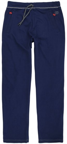 Adamo Markus Sweatpants with draw-cord Navy - Αθλητικές φόρμες/σορτσάκια - Αθλητικές Φόρμες ανδρικεσ μεγάλα μεγέθη