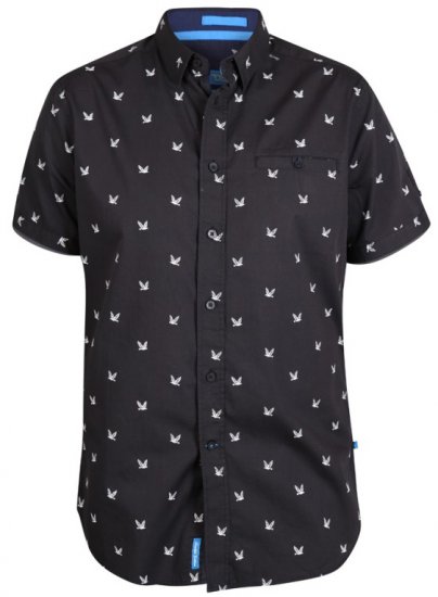 D555 Marley Shirt Black - Πουκάμισα - Aνδρικά πουκαμισα μεγαλα μεγάλα μεγέθη