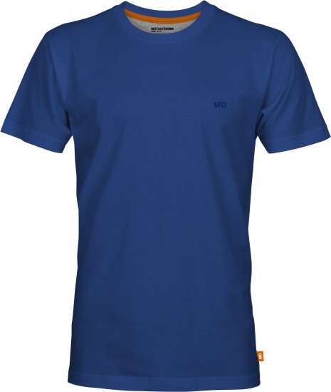 Motley Denim Malaga T-Shirt Royal Blue - Μακό μπλουζάκια - Aνδρικά μπλουζεσ μεγάλα μεγέθη