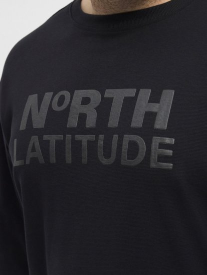 North Latitude 53123 Φούτερ με λογότυπο Μαύρο - φούτερ/Φούτερ με κουκούλα - φούτερ/Φούτερ με κουκούλα ανδρικά μεγάλα μεγέθη 