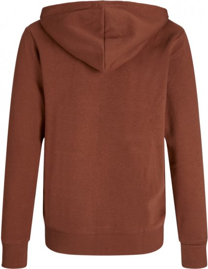 Jack & Jones CALEB Hoodie Red - φούτερ/Φούτερ με κουκούλα - φούτερ/Φούτερ με κουκούλα ανδρικά μεγάλα μεγέθη 