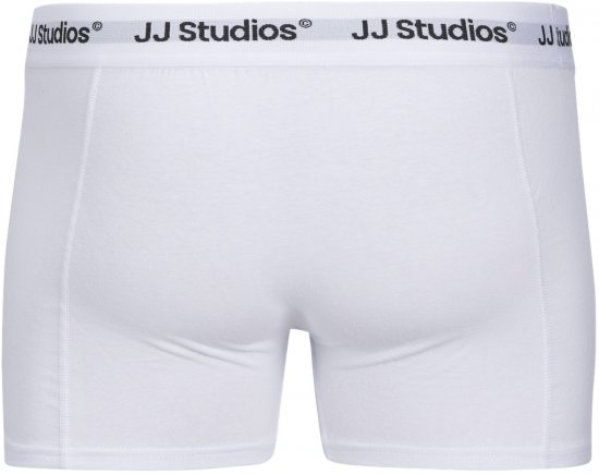 Jack & Jones Soho Solid Trunks 3-pack White/Grey/Black - Εσώρουχα/Μαγιό - Aνδρικά Εσώρουχα μεγάλα μεγέθη