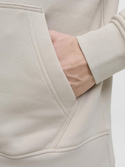 Jack & Jones Soho Hoodie Grey - φούτερ/Φούτερ με κουκούλα - φούτερ/Φούτερ με κουκούλα ανδρικά μεγάλα μεγέθη 