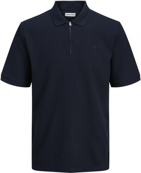 Jack & Jones Austin Polo Short Sleeve T-Shirt Blue - Πόλο μπλουζάκια - Aνδρικά μπλουζακια πολο μεγάλα μεγέθη