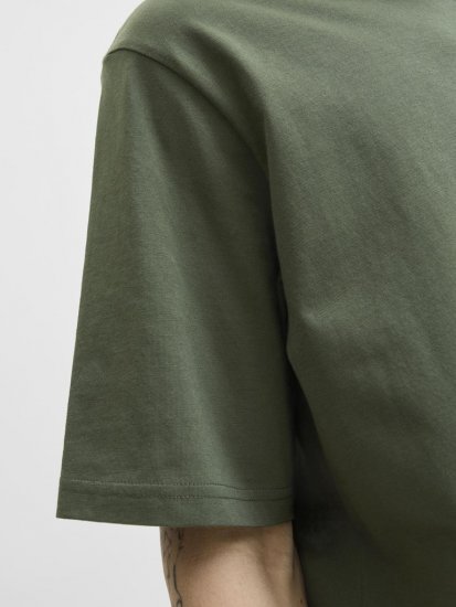 Jack & Jones Soho T-Shirt Green - Μακό μπλουζάκια - Aνδρικά μπλουζεσ μεγάλα μεγέθη