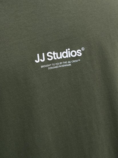 Jack & Jones Soho T-Shirt Green - Μακό μπλουζάκια - Aνδρικά μπλουζεσ μεγάλα μεγέθη