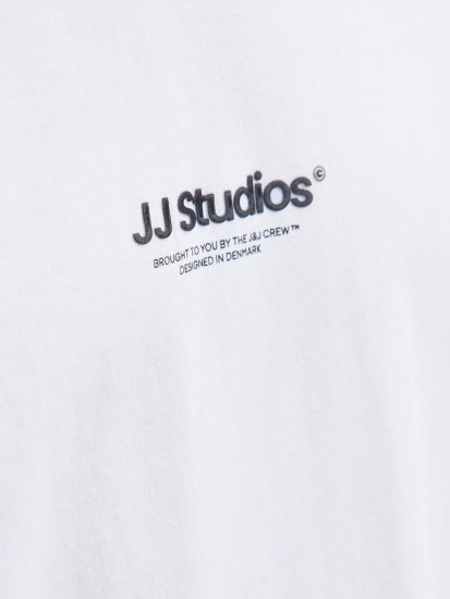 Jack & Jones Soho T-Shirt White - Μακό μπλουζάκια - Aνδρικά μπλουζεσ μεγάλα μεγέθη