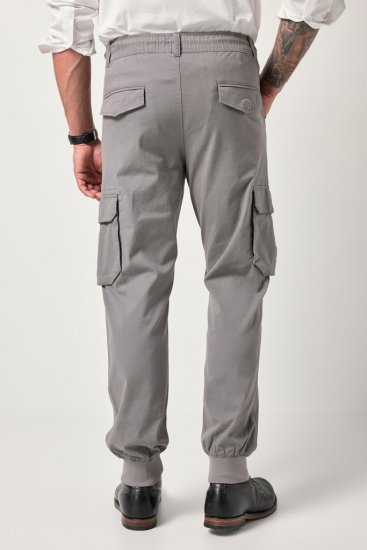 JP1880 Cargo Pants Flexnamic Modern Fit Grey - Τζιν και παντελόνια - Aνδρικα τζιν παντελόνια μεγάλα μεγέθη