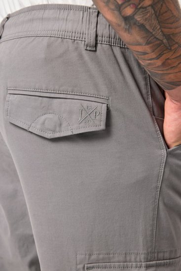 JP1880 Cargo Pants Flexnamic Modern Fit Grey - Τζιν και παντελόνια - Aνδρικα τζιν παντελόνια μεγάλα μεγέθη